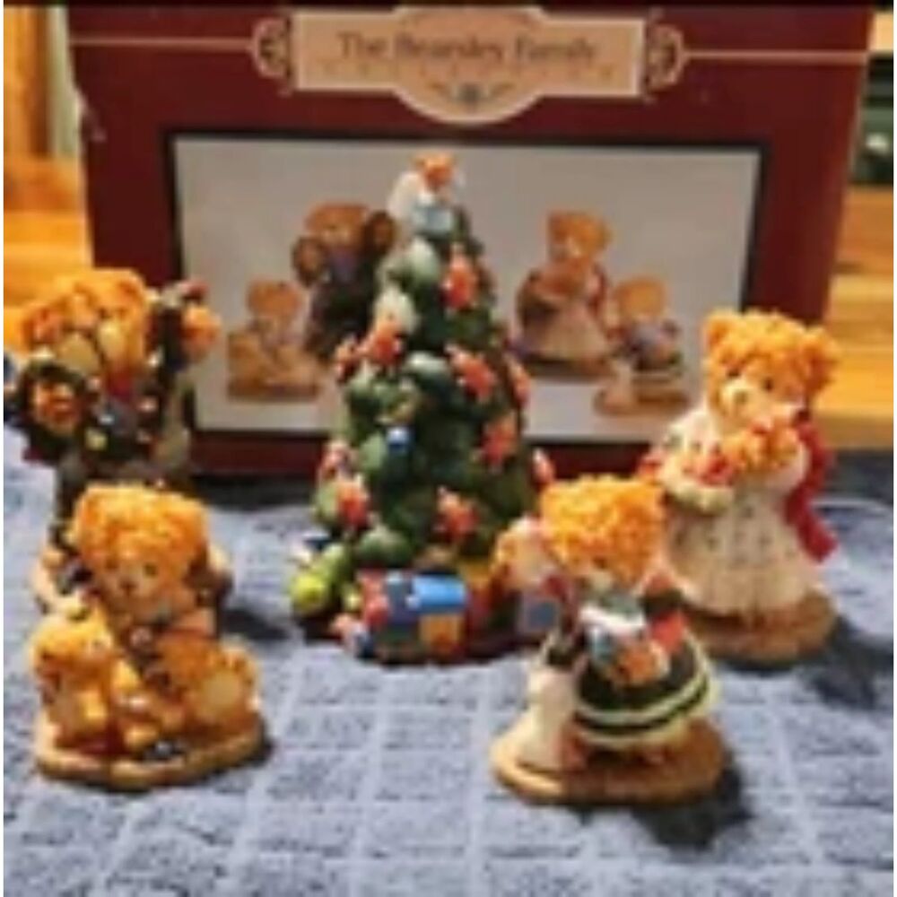 Christmas Decor- Vintage Bearsley Family Collection